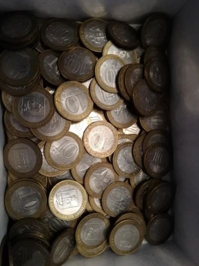 Лот: 11196840. Фото: 1. Продам 10 рублей 188шт. Россия после 1991 года