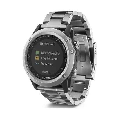 Лот: 12882651. Фото: 1. Garmin Fenix 3 HR Titanium Спортивные... Оригинальные наручные часы