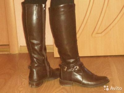 Лот: 7861072. Фото: 1. Сапоги демисезонные р.39. Сапоги