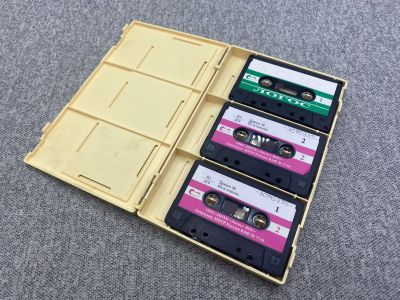 Лот: 25848099. Фото: 1. 3 Винтажные Аудиокассеты для записи... Плееры