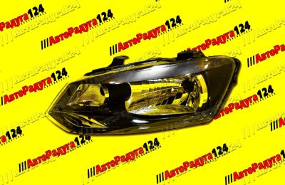 Лот: 18654540. Фото: 1. Фара Volkswagen Polo (2010-) левая... Оптика и освещение