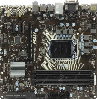 Лот: 10745001. Фото: 1. Материнская плата MSI H170M PRO-VDH. Материнские платы