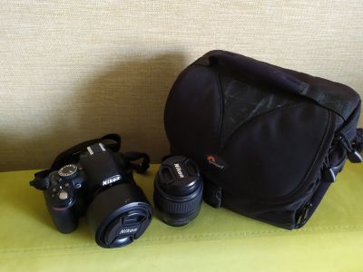 Лот: 14390931. Фото: 1. Цифрова фотокамера Nikon D3100... Цифровые компактные