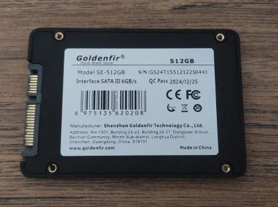 Лот: 25057366. Фото: 1. SSD 512ГБ наработка 202 часа... SSD-накопители
