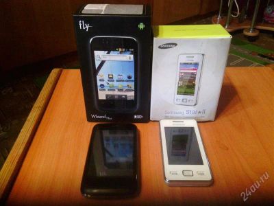 Лот: 2855019. Фото: 1. samsung Star2( 2 тыс)fly IQ245... Кнопочные мобильные телефоны
