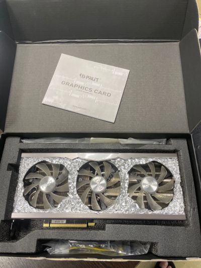 Лот: 25378651. Фото: 1. Видеокарта RTX 3080 Palit Game... Видеокарты