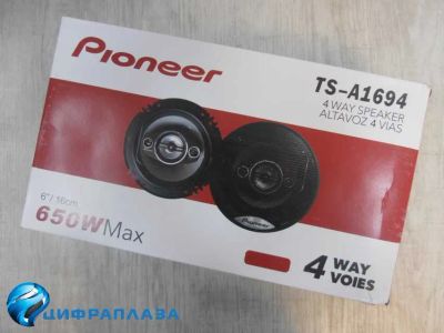 Лот: 20973178. Фото: 1. АвтоДинамики Pioneer TS-A1694... Акустика автомобильная