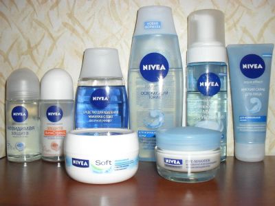 Лот: 3735434. Фото: 1. Косметика NIVEA б/у (8 штук) с... Уход за лицом 