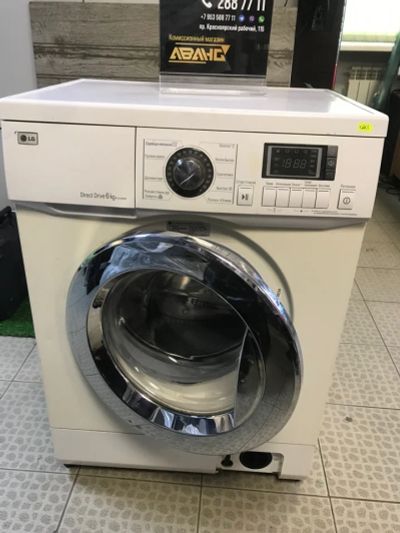 Лот: 18821236. Фото: 1. Стиральная машинка LG Direct Drive... Стиральные машины