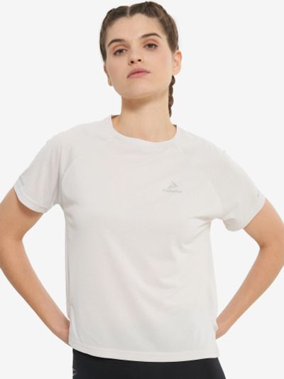 Лот: 24789155. Фото: 1. Футболка женская Demix, Серый. Другое (спортивная одежда)