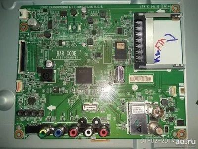Лот: 13623890. Фото: 1. main EAX66805906 LD67C tv LG 32LH510. Печатные платы