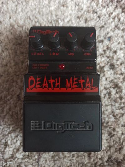 Лот: 16702797. Фото: 1. DigiTech Death Metal. Гитарные эффекты и комбоусилители