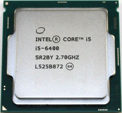 Лот: 12046856. Фото: 1. Процессор Intel Core i5 6400 CPU... Процессоры