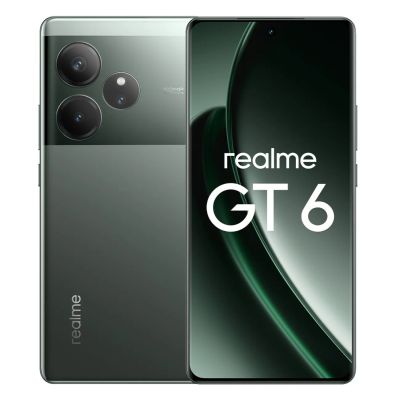 Лот: 24454711. Фото: 1. Смартфон realme GT6 16/512GB Green... Смартфоны