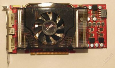 Лот: 877152. Фото: 1. Palit Radeon HD 4850 Sonic. Видеокарты