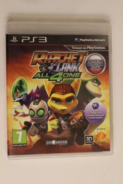 Лот: 5225122. Фото: 1. The Ratchet & Clank: All 4 One... Игры для консолей