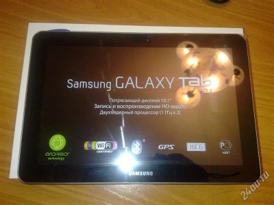 Лот: 1723894. Фото: 1. Samsung Galaxy TAB 10.1 16Gb 3G... Планшеты