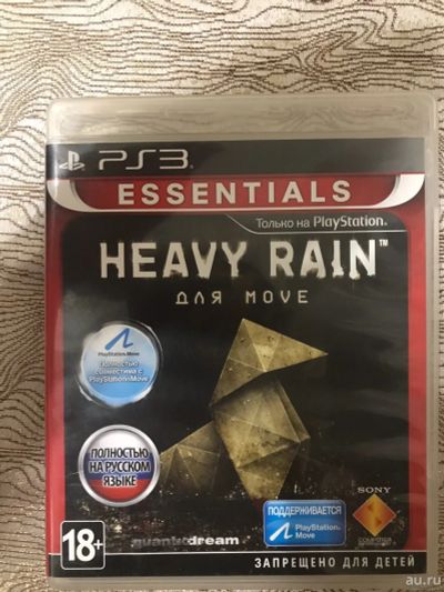 Лот: 13847576. Фото: 1. Heavy rain PS3. Игры для консолей