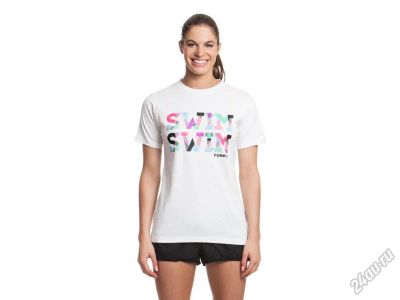 Лот: 5636214. Фото: 1. Футболка Funkita Swim Swim, размер... Плавание