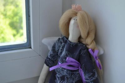 Лот: 9871359. Фото: 1. Тильда Ангел. Авторские куклы, игрушки, поделки