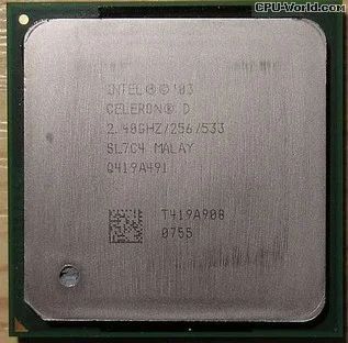 Лот: 3377813. Фото: 1. Процессор SL7C4 (Intel Celeron... Процессоры