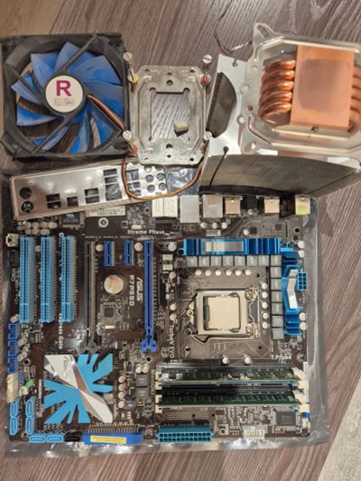 Лот: 24848525. Фото: 1. Сборка ПК, Intel Core i5, MB Asus... Комплекты запчастей