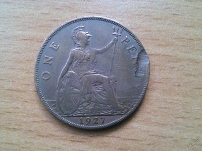 Лот: 5901338. Фото: 1. Англия 1927. Великобритания и острова