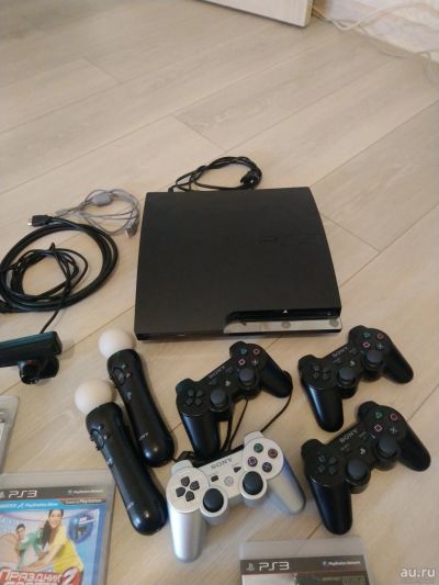 Лот: 13502432. Фото: 1. Sony Playstation 3 + камера... Игровые приставки, консоли
