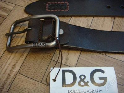 Лот: 214622. Фото: 1. кожаный ремень D&G. Ремни, пояса