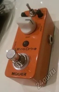 Лот: 5819845. Фото: 1. Mooer Ultra Drive классический... Гитарные эффекты и комбоусилители