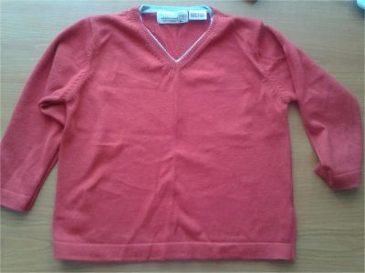 Лот: 7136852. Фото: 1. Свитер Zara красный. Свитера, худи, толстовки