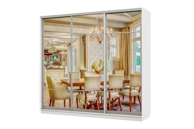 Лот: 24593306. Фото: 1. Шкаф-купе 3-дверный Hoff Практик... Шкафы, шкафы-купе