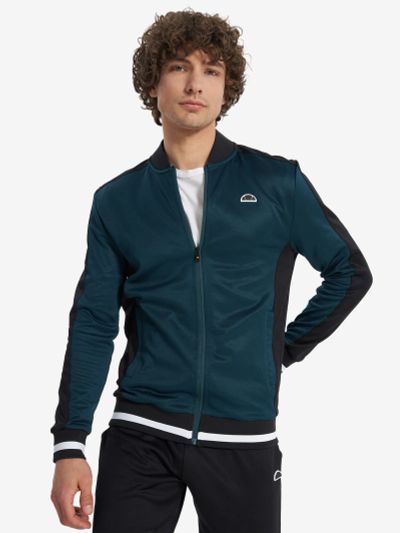 Лот: 25652218. Фото: 1. Толстовка мужская Ellesse, Зеленый. Легкие куртки, толстовки