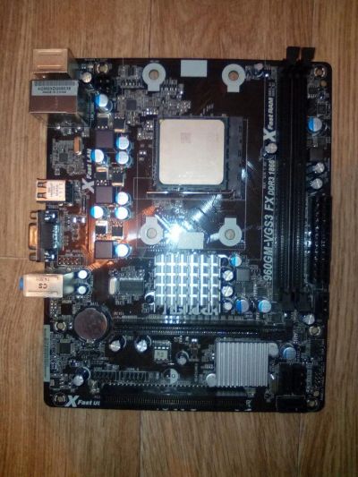 Лот: 9883864. Фото: 1. Матплата ASRock 960GM-VGS3 FX... Материнские платы