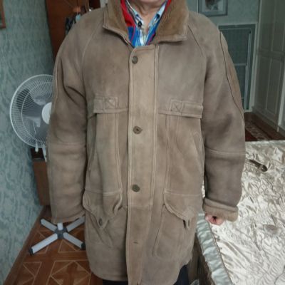 Лот: 18081140. Фото: 1. Дублёнка мужская. Верхняя одежда