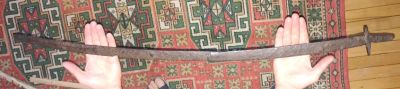 Лот: 15293347. Фото: 1. сабля казачья старинная,16 век. Предметы быта