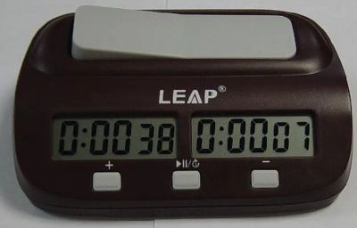 Лот: 23242874. Фото: 1. Часы шахматные электронные Leap... Другое (спортивные товары)