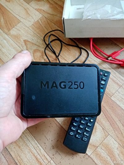 Лот: 17869599. Фото: 1. ТВ приставка MAG-250. Цифровое, спутниковое ТВ