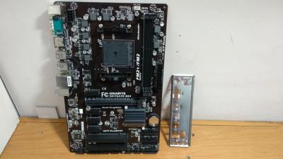Лот: 19277286. Фото: 1. Материнская плата FM2+ Gigabyte... Материнские платы