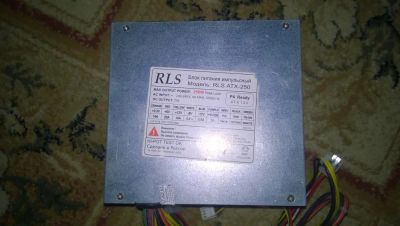 Лот: 4866187. Фото: 1. Блок питания RLS на 250 ватт. Корпуса, блоки питания
