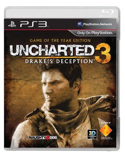 Лот: 10816688. Фото: 1. Uncharted 3: Drake's Deception... Игры для консолей