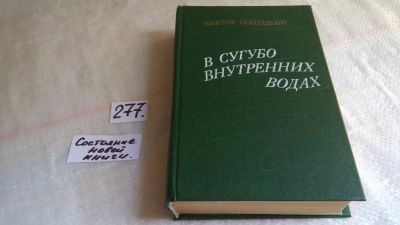 Лот: 8142785. Фото: 1. В сугубо внутренних водах, В.Конецкий... Художественная