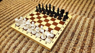 Лот: 19327215. Фото: 1. Шахматы 29×30. Шахматы, шашки, нарды