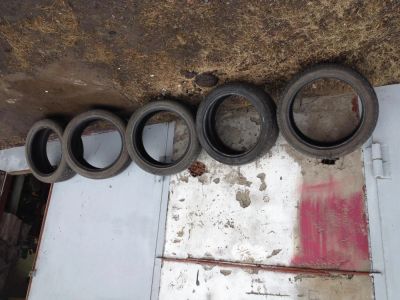 Лот: 5371175. Фото: 1. Летняя резина 215/45/17 nokian... Шины