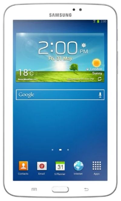 Лот: 10082765. Фото: 1. Планшет Samsung galaxy tab 3 белый. Планшеты