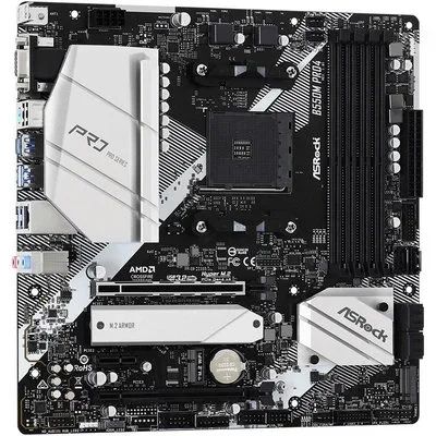 Лот: 18004896. Фото: 1. Asrock b550m pro4/Ryzen 5 PRO... Материнские платы