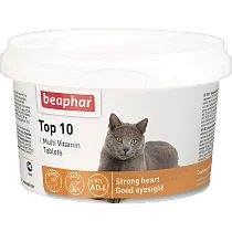Лот: 16213465. Фото: 1. Витамины (Беафар) Kittys Top 10... Косметика для животных