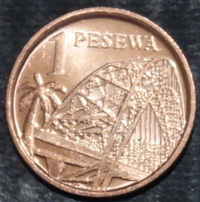 Лот: 16336653. Фото: 1. Экзотика с рубля (23544) Гана. Остальные страны