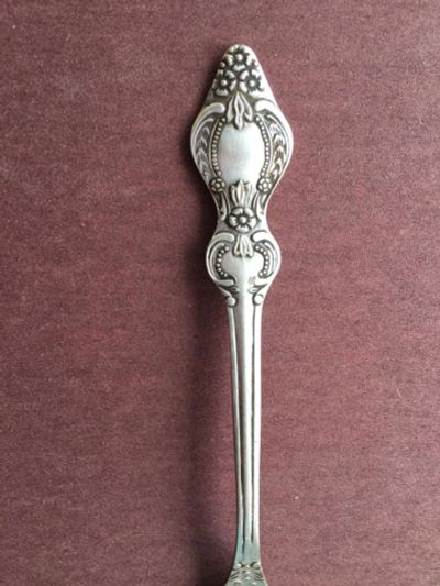 Лот: 11484206. Фото: 1. ложка мельхиор.19см.столовая. Другое (антиквариат)