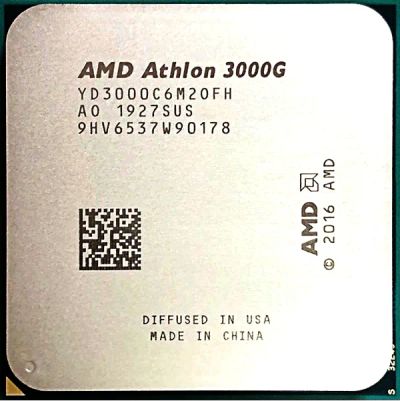 Лот: 18866527. Фото: 1. Процессор AMD AM4 Athlon 3000G... Процессоры